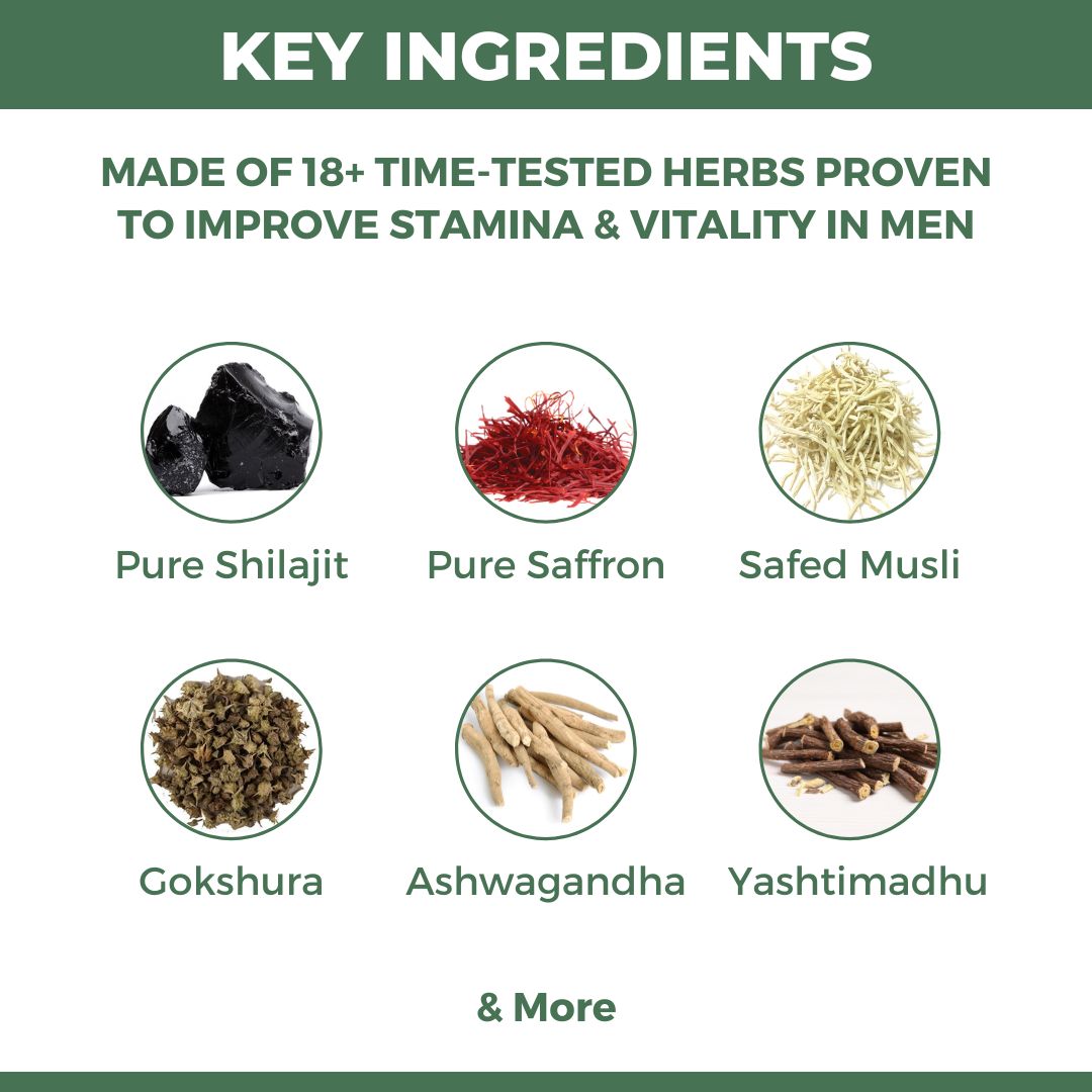 Veeto X Gold: Ayurvedic Medicine for Vigour, Stamina & Vitality in Men (Capsule + Oil)